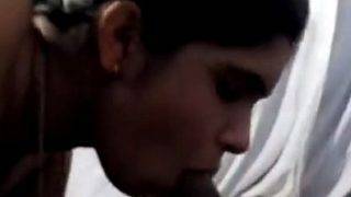 Indian bhabhi enjoying blowjob doggy sex