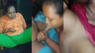 Kerala big ass aunty boobs sucked pussy fucked